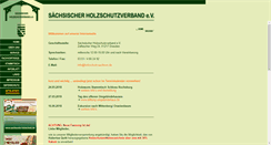 Desktop Screenshot of holzschutz-sachsen.de